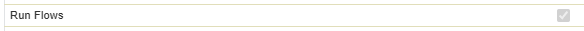 Run Flows checkbox in App Permissions
